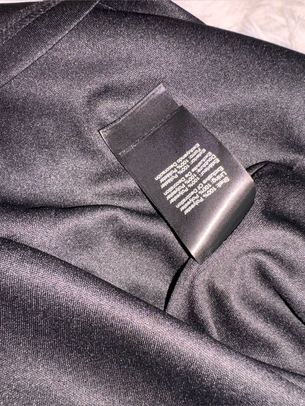 NEW Donna Karan New York Filament Jersey Wrap-Style Cocktail Black Dress Sz 6 - Picture 11 of 12